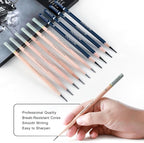 KALOUR 25-Piece Professional Sketch Pencil Set - Image 3