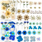 221PCS Real Nature Dried Pressed Flowers - Image 5