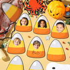 gisgfim 80Pcs Halloween Candy Corn Cutouts Halloween Party Decorations Bulletin - Image 4