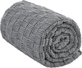 Knitted Weighted Blanket Kids, No Beads Heavy Blanket 40” x 60'' 7lbs, by Unknown