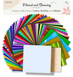 VViViD DECO65 Matte Pastel Powder Blue Permanent Adhesive Craft Vinyl - Image 5