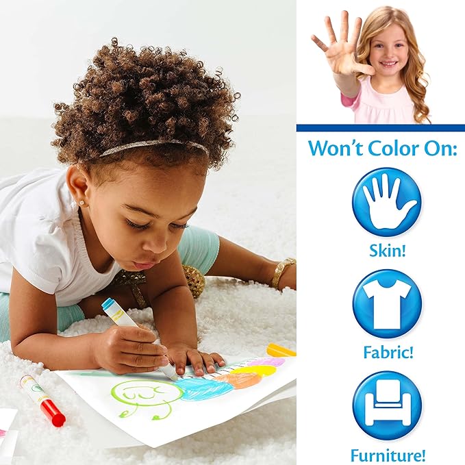 Crayola Color Wonder Prehistoric Pals, Dinosaur Coloring Pages, Mess Free - Image 3