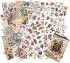 Flower Sticker Book for Scrapbooking, 500+ Floral Stickers for Junk Journal - Image 2