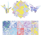 Origami Paper Kit 50 Sheets 6 Inch Square Double Sided Color 10 Vivid Japanese by Bestartsuppliesforyou