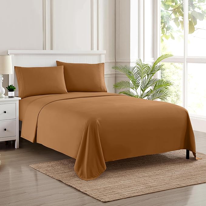 King Size Sheets by SweetHomeCollection