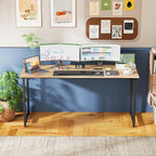 PayLessHere | 63 Inch Computer Desk | Nature | Office Desk - Image 7