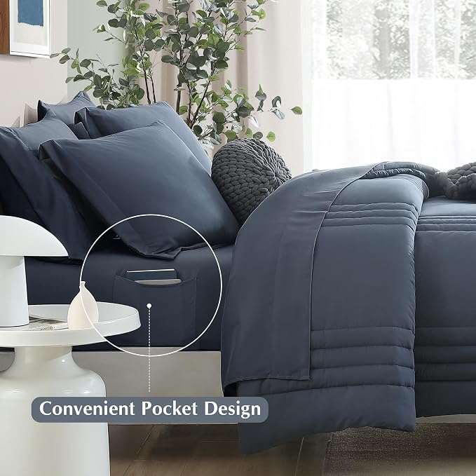 Monbix Full Size Comforter Set - Image 4