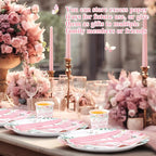 Pickmesh 400 Pcs Floral Baby Shower Party Decoration Include A Sweet Baby ls on - Image 6