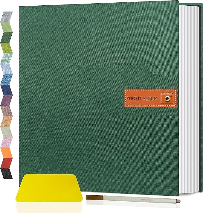 Popotop Large Photo Album Self Adhesive 4x6 5x7 8x10 Scrapbook Album DIY by Popotop