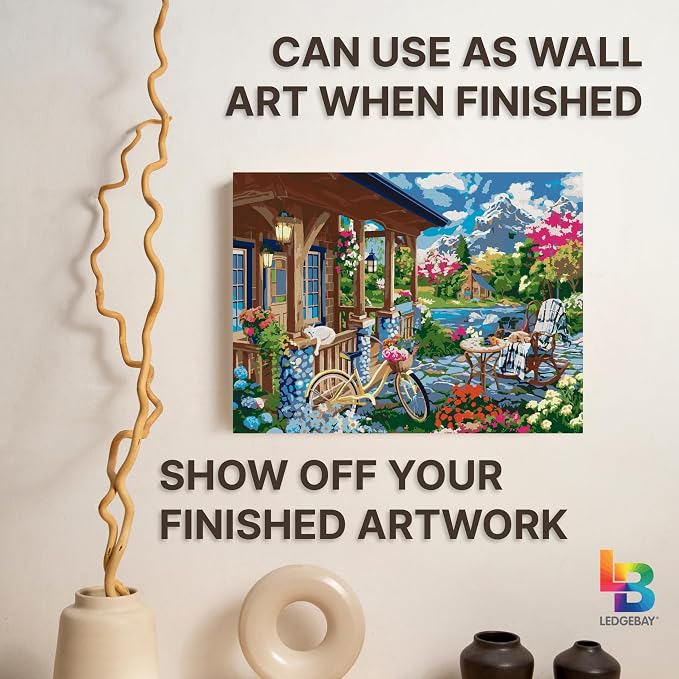 Ledgebay DIY Paint by Numbers Kit - Image 9