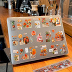 555Pcs Flower Stickers Journal Vintage Scrapbook Floral Plant Sticker | Flower - Image 9