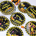 Funnymoom 60 Pcs Construction Birthday Party Decor 7 Inch Construction Cake - Image 6