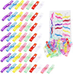 50 PCS Large Sewing Clips, 7 Bright Colors Multipurpose Quilt Clips Craft Tools by HCwelli