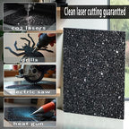 Glitter Acrylic Sheets, 2 Pack, 1/8" Thick | 3mm Cast Sparkly Acrylic, - Image 4