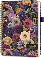 Undated Weekly Planner, Weekly To Do List Notebook by Taja