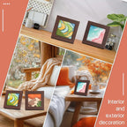 GarfxG Needle Felting Kit for Beginners, Foam Pad, Felt Cloth, Picture Frame - Image 7