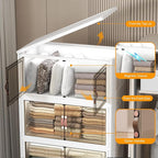 UAMFURI Stackable Storage Bins, 672QT Collapsible Drawers - Image 7