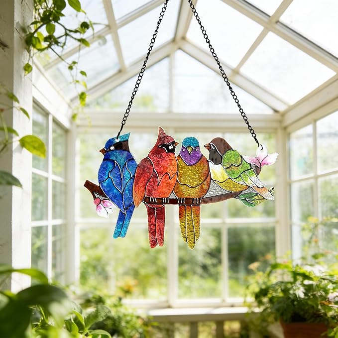 DASTOLL Stained Glass Window Hanging - Image 5