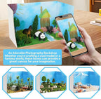 16 Pcs Cardboard Diorama Kit Includes Diorama Box - Image 4