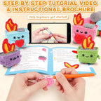 Crochet Kit for Beginners, Emotional Positive Support Beginner Crochet Kits for - Image 2