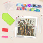 Lxmsja Vintage Book Diamond Art Kits - Image 5