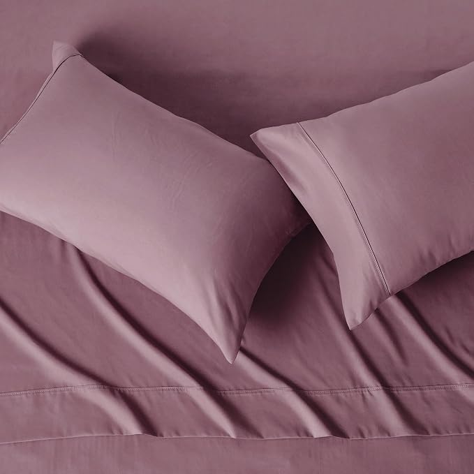 Amazon Basics Lightweight Breathable Microfiber 4-Piece Bed Sheet Set - Image 3