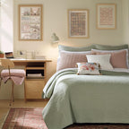 Levtex Home Cross Stitch Reversible Full/Queen Quilt Set and 2 Pillow Shams - Image 7