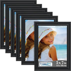 Icona Bay 5x7 Picture Frames, 6 Pack, Contemporary, Inspirations | These Icona - Image 2