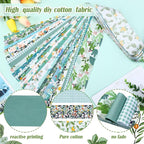 Kingdder Jelly Fabric Quilting Strips, Patchwork Roll 2.55 Inch Roll up Cotton - Image 3