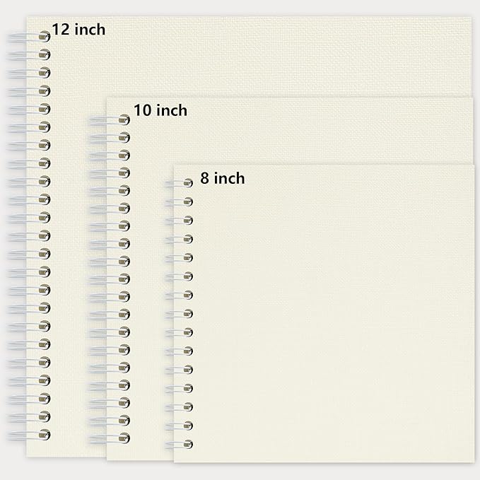 Vienrose Scrapbook Album 10x10 Inch Blank Thick Kraft Paper DIY Scrapbooking - Image 5