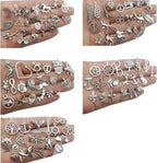 Youdiyla 200 Mixed Charms Collection, Antique Silver Tone, Charms Metal Pendant - Image 3