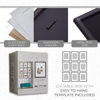 Sheffield Home 9 Piece Gallery Wall Frame Set, 11x14 in. matted to 8x10 in. - Image 5