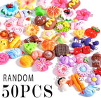 stino 50PCS Plastic Charms for Jewelry keychain Making Supplies | - Image 3
