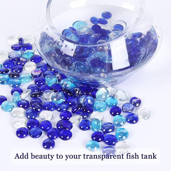 5LB Fire Glass Beads Flat Glass Marbles - Image 5
