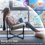 Bloss Frosted Privacy Window Film - Image 6