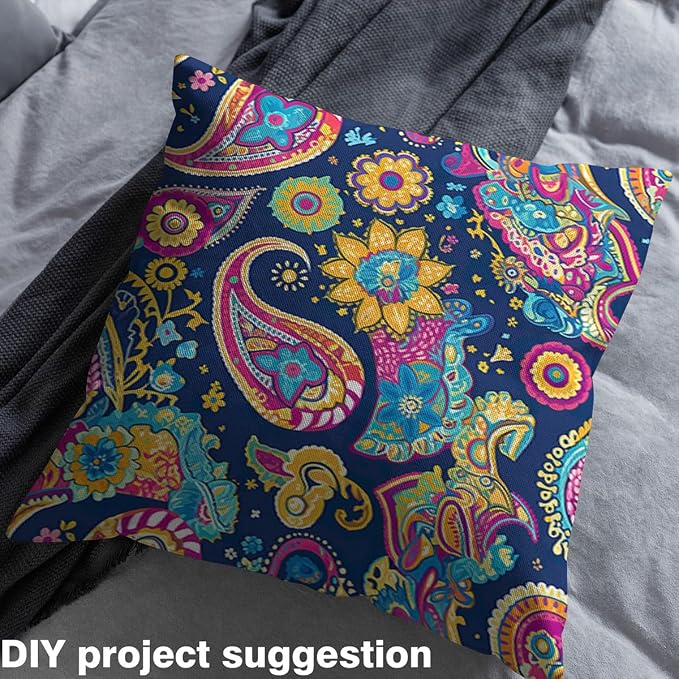 Feelyou Paisley Upholstery Fabric - Image 4