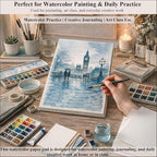 Ogfu Watercolor Paper Pad, Art Paper - Image 7