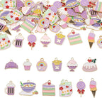 Enamel Food Charms Cute Assorted Food Pendants Sweet Dessert Charms by BoutigemJewelry