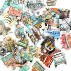 50 Pcs Outdoor PET Aesthetic Stickers - Image 4