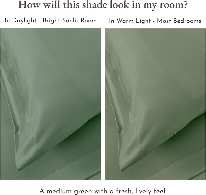 California Design Den King Fitted Sheet Only Deep Pocket - Image 4