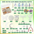 DIY Suncatcher Kit 460pcs Sun Catchers Supplies Arts and Crafts - Image 4