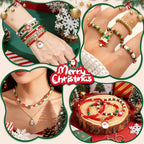Redtwo Christmas Bracelet Making Kit, Holiday DIY Craft - Image 2