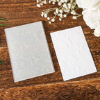 3D Embossing Folders, Textured Flowers Leaves Embossed Template 5x7 Inch - Image 4