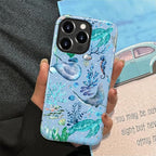 ZHEGAILIAN Case for iPhone 15 Pro Max, Ocean Stingray Turtle Seahorse Durable - Image 5