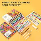 Grabie Watercolor Paint Set, Watercolor Paints, 168 Colors, Painting Set - Image 7