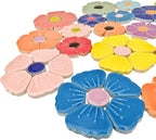 1.1lb Ceramic Mosaic Tiles, Mixed Colour Ceramic Mosaic Pieces - Image 2