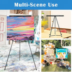 Falling in Art Aluminum Flip Chart Display Easel Stand - Image 6