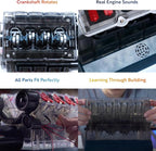 Playz V8 Combustion Engine Model Kit that Runs - Image 5