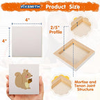 FIXSMITH Mini Stretched Canvas for Painting - Image 2