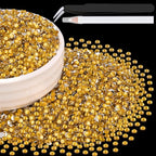 8000PCS 3mm Resin Rhinestones Bulk by BELLEBOOST
